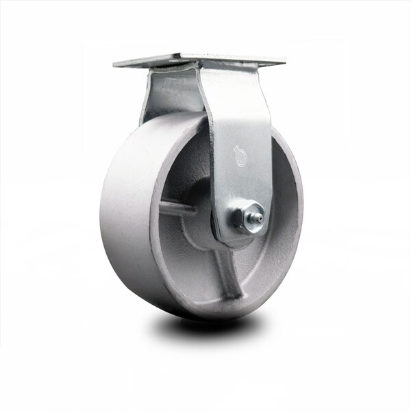 5 Inch Semi Steel Cast Iron Wheel Rigid Caster with Ball Bearing SCC